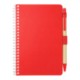 FSC Mix Pocket Spiral Notebook w/ Pen, 4" x 6"