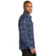 Port Authority® Long Sleeve Ombre Plaid Men's Shirt