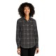 Port Authority® Long Sleeve Ombre Plaid Ladies' Shirt