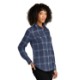 Port Authority® Long Sleeve Ombre Plaid Ladies' Shirt