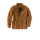 Carhartt® Cotton Washed Duck Sherpa-Lined Men's Tall Coat