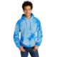 Port & Company® Cotton/Poly Crystal Tie-Dye Pullover Unisex Hoodie
