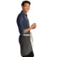 Port Authority® Canvas Full-Length Two-Pocket Apron