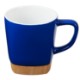 Ceramic Mug w/ Removable Bamboo Coaster, 11oz.