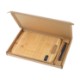 Bamboo Sharpen-It™ Cutting Board w/ Knife Gift Box Set
