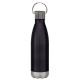 Swiggy Stainless Steel Vacuum Insulated Bottle w/ Bamboo Lid, 16oz.