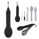 Travel Utensil Set w/ Silicone Holder