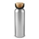 Refresh Aluminum Bottle with Bamboo Lid, 23.6oz.
