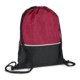 Crosshatch Heather Drawstring Backpack