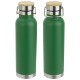 Cusano Vacuum Insulated Stainless Steel Bottle w/ Bamboo Cap, 22oz.