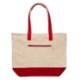 Zippered Cotton Canvas Boat Tote