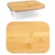 Bamboo Glass Container
