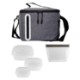 Portion Control & Food Bag Oval Cooler Lunch Set