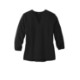 MERCER+METTLE™ Stretch Crepe 3/4 Sleeve Ladies' Blouse