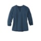 MERCER+METTLE™ Stretch Crepe 3/4 Sleeve Ladies' Blouse