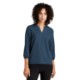 MERCER+METTLE™ Stretch Crepe 3/4 Sleeve Ladies' Blouse