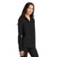 MERCER+METTLE™ Stretch Crepe Long Sleeve Ladies' Camp Blouse