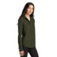 MERCER+METTLE™ Stretch Crepe Long Sleeve Ladies' Camp Blouse