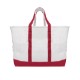 Below Deck Cotton Canvas Boat Tote Bag
