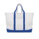 Below Deck Cotton Canvas Boat Tote Bag