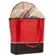 Zippered Top rPET Non-Woven Cooler Tote