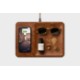 Courant® Classics Catch 3 Italian Leather Wireless Charger & Accessory Tray