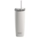 Asobu® Aqualina Vacuum Insulated Tumbler with Straw, 20oz.