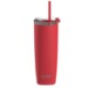 Asobu® Aqualina Vacuum Insulated Tumbler with Straw, 20oz.