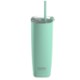 Asobu® Aqualina Vacuum Insulated Tumbler with Straw, 20oz.