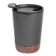 Zoe Stainless Steel Tumbler w/ Cork Base, 10oz.