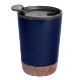 Zoe Stainless Steel Tumbler w/ Cork Base, 10oz.