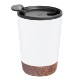 Zoe Stainless Steel Tumbler w/ Cork Base, 10oz.