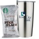 Starbucks® Pike Place Ground Coffee & Straight Tumbler Gift Set