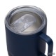 Perka® Wyatt Double Wall Stainless Steel Camping Mug, 12oz.