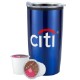 Coffee Pods & Straight Tumbler w/ Plastic Liner Gift Set