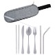 Stainless Steel Cutlery Set in Pouch