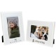 Leatherette Stitched Photo Frame, 4" x 6"