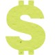 Dollar Sign Seed Paper Shape w/ Bookmark