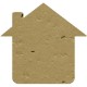 House Seed Paper Shape w/ Bookmark