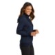 Port Authority® Polyester Smooth-Faced Fleece Hooded Ladies' Jacket