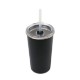 Arlo Classics Stainless Steel Tumbler w/ Straw, 20oz.