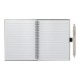 FSC® Recycled Spiral Notebook w/ rPET Pen, 5-1/2" x 7"