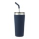 Faye Double Wall Vacuum Tumbler w/ Stainless Steel Straw, 20oz.