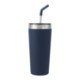 Faye Double Wall Vacuum Tumbler w/ Stainless Steel Straw, 20oz.