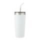 Faye Double Wall Vacuum Tumbler w/ Stainless Steel Straw, 20oz.