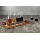 Cava Wine Tasting Kit w/ 4 Glass Carafes