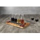 Cava Wine Tasting Kit w/ 4 Glass Carafes