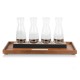 Cava Wine Tasting Kit w/ 4 Glass Carafes