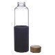 James Glass Bottle w/ Silicone Sleeve, 20oz.