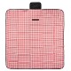 Gingham Roll-Up Picnic Blanket, 59" x 57"